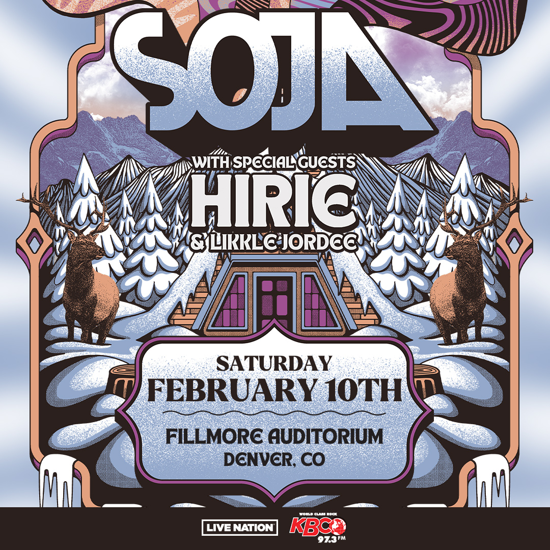DenverReggae's tweet photo. 🌲 WIN 2 TICKETS 🌲

Feb 10 @SOJALive with @HIRIEmusic, @LikkleJordee at @fillmoreden DENVER!

Enter Contests:
➡️ IG: https://t.co/Ir1p9YFQuA
➡️ FB: https://t.co/pAL02u8Gba

Tix: https://t.co/MGMmfOXvzg

@973KBCO #soja #hirie #denver https://t.co/tIsvhodiy9