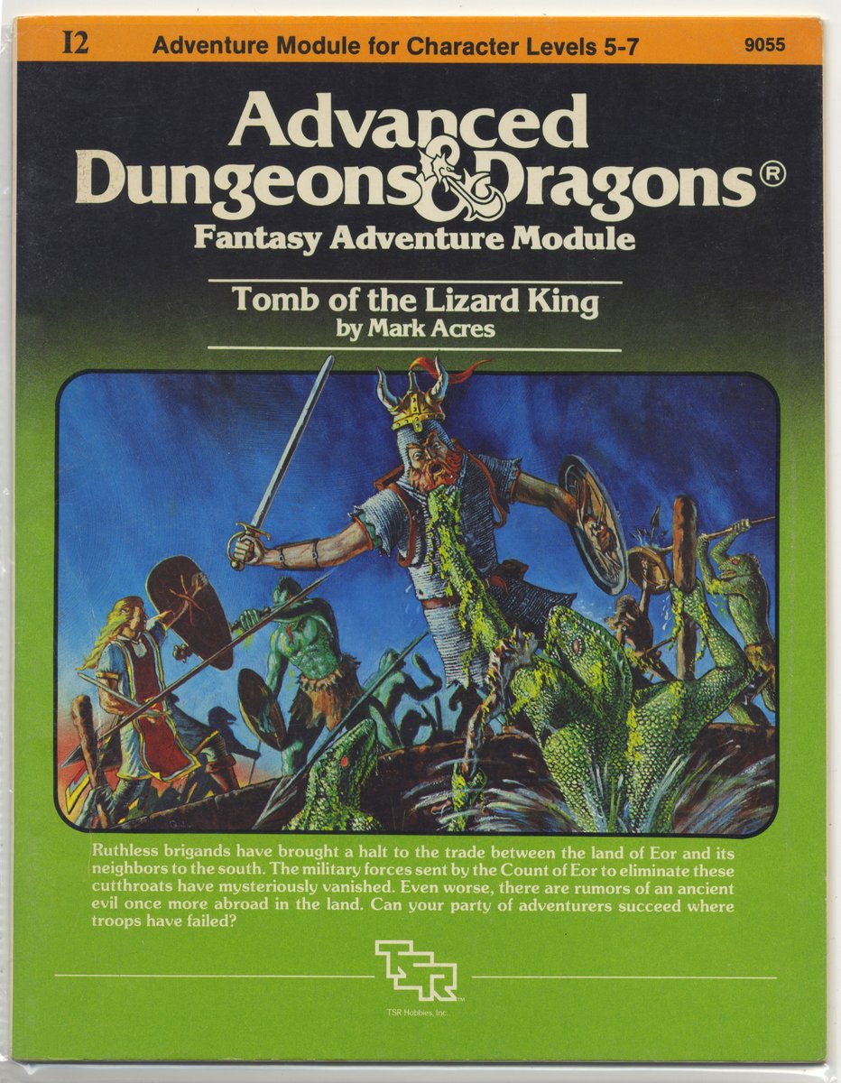 Loston_Wallace's tweet photo. #AdvancedDungeonsAndDragons #TSRModule #TombOfTheLizardKing
My copy of TSR module I2: TOMB OF THE LIZARD KING.
Love seeing fantasy characters wearing medievel chainmail armor! @DaddyRolleda1 @YoDanno @MadameDM_DND @BugbearBrothers https://t.co/L1z3FZKTlp