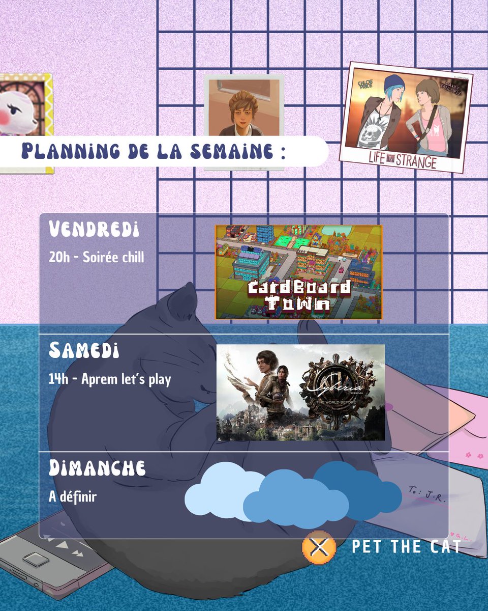 dihlema's tweet photo. Le planning du weekend est prêt 👀

https://t.co/Bh6H1G9uNS https://t.co/VDXYiCrmPq