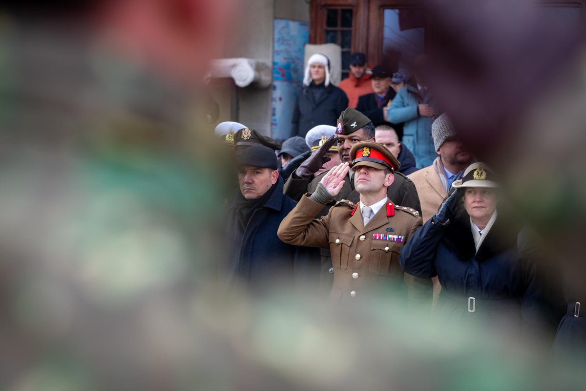 82ndABNDiv's tweet photo. Leaders from #TaskForce82 attended the Day of the Unification of the Romanian Principalities commemoration in Constanta, Romania, today. This jointly observed event strengthens partnerships with the U.S., Romanian, and other multinational partners in Romania. #AATW https://t.co/RuZlRQVoGl