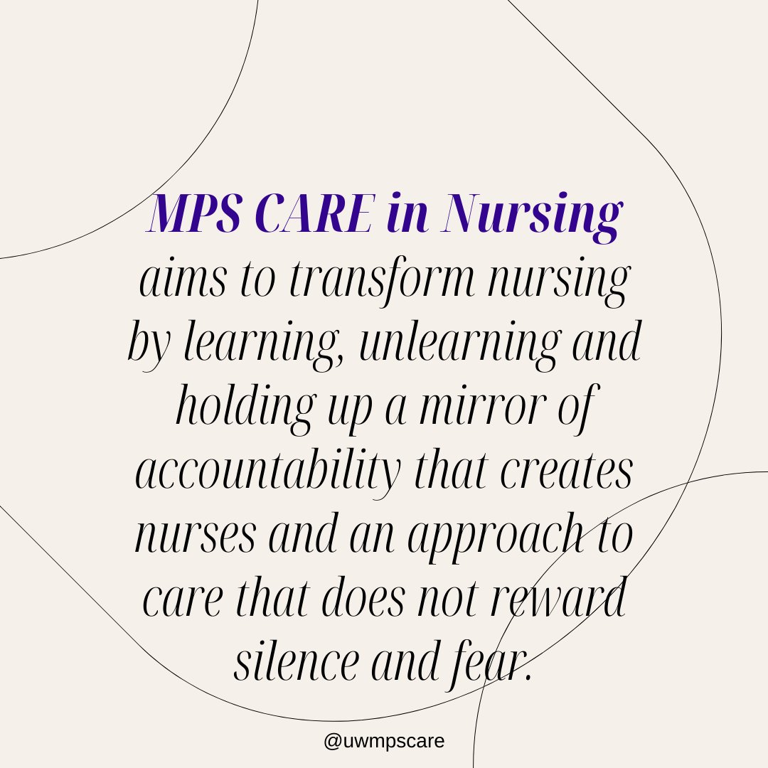 The Center aims to transform nursing by learning, unlearning and holding up a mirror of accountability and transparency that creates nurses and an approach to care that does not reward silence and fear.