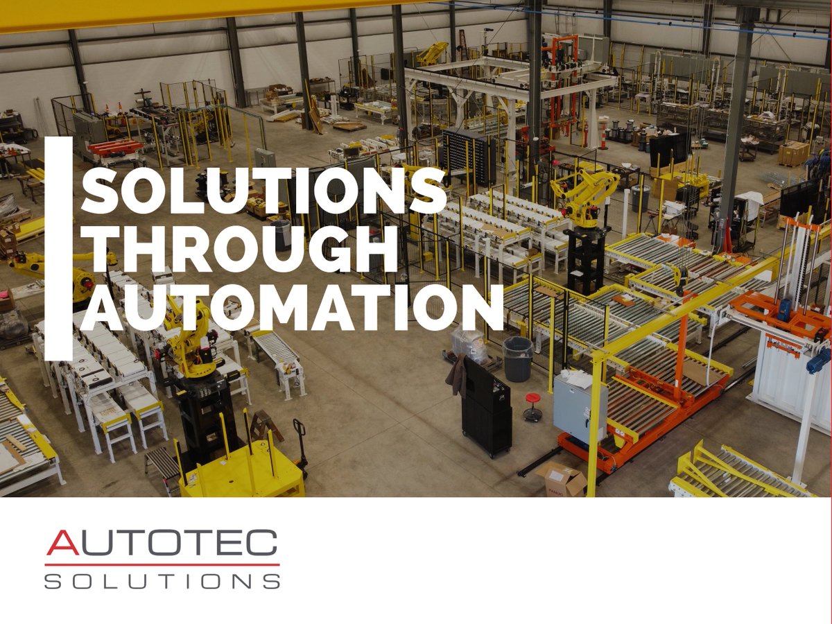 AutotecEngineer's tweet photo. Solutions Through Automation - Full System Testing

At our expansive 130,000-square-foot facilities in Toledo, Ohio, we design, engineer, manufacture, assemble, and test custom industrial automation systems.
#AutotecSolutions #Automation #EngineeringExcellence https://t.co/vdqVgjTRuN