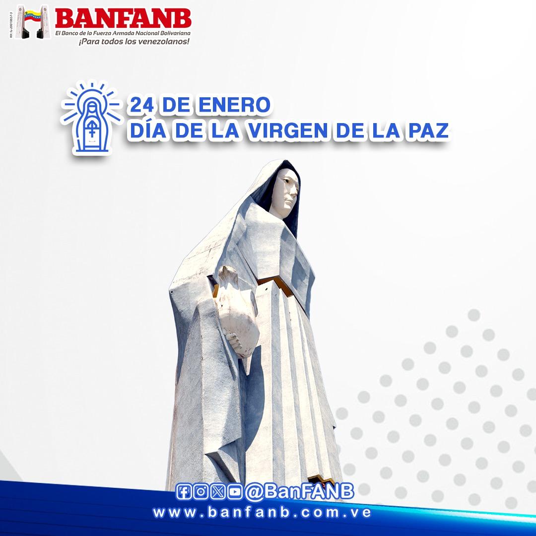 El pueblo venezolano conmemora cada 24 de enero el día de Nuestra Señora de La Paz, patrona espiritual del estado Trujillo.
En el Día de la Virgen de la Paz, elevamos nuestras plegarias por un mundo lleno de armonía, amor y comprensión.