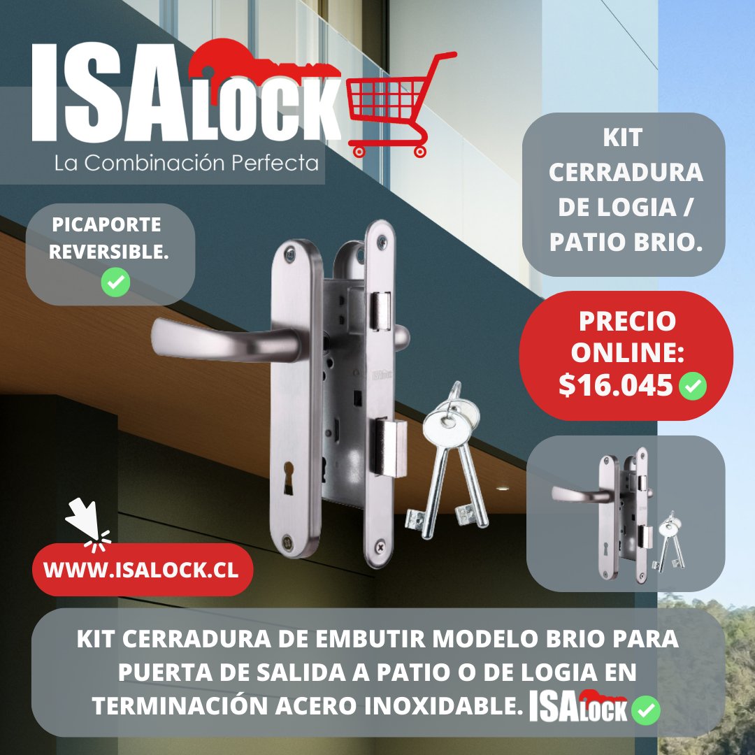 Isalock1's tweet photo. #ISALOCK Compra online con despacho a domicilio a todo #Chile o con retiro en tienda en Avenida Italia 1865, #Ñuñoa. https://t.co/6ZZHnYXdDr ✅ #villarica #frutillar #puertomontt #puertovaras #valdivia #osorno #temuco #coquimbo #rancagua #biobío #concepción #perchero #manillas https://t.co/VZp3Aq7wMe