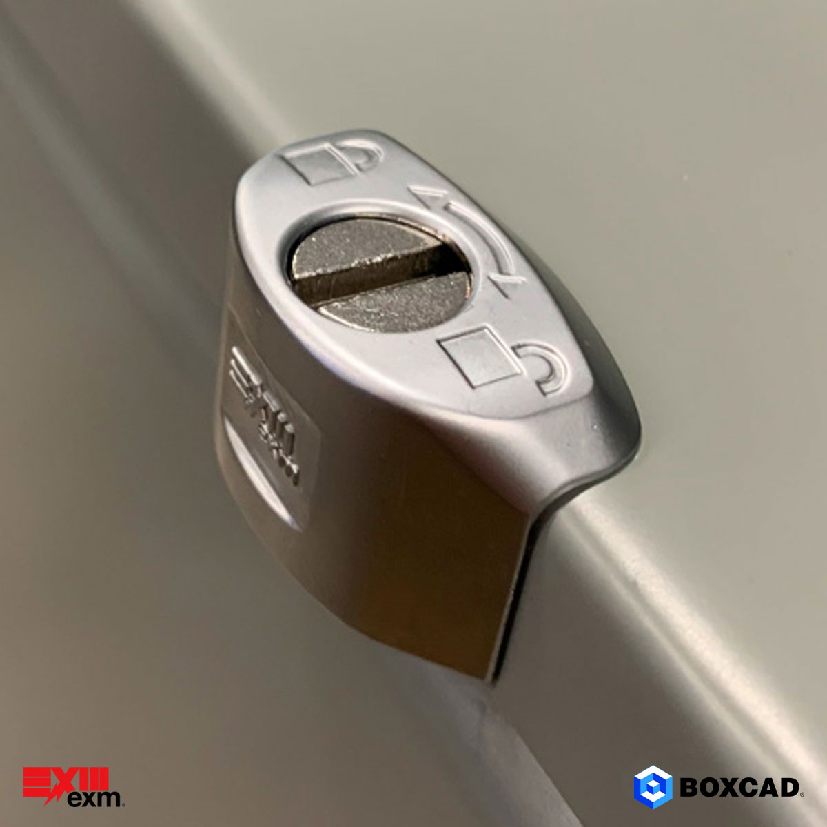 Our external lock redesigned: Improved security and functionality.
--
Notre serrure externe repensée: sécurité et fonctionnalité améliorées

boxcadexm.com

Have a look at our Newsletter archive:
exmweb.com/our-external-l…

#EXM #BOXCAD #lock #externallock #serrureexterne