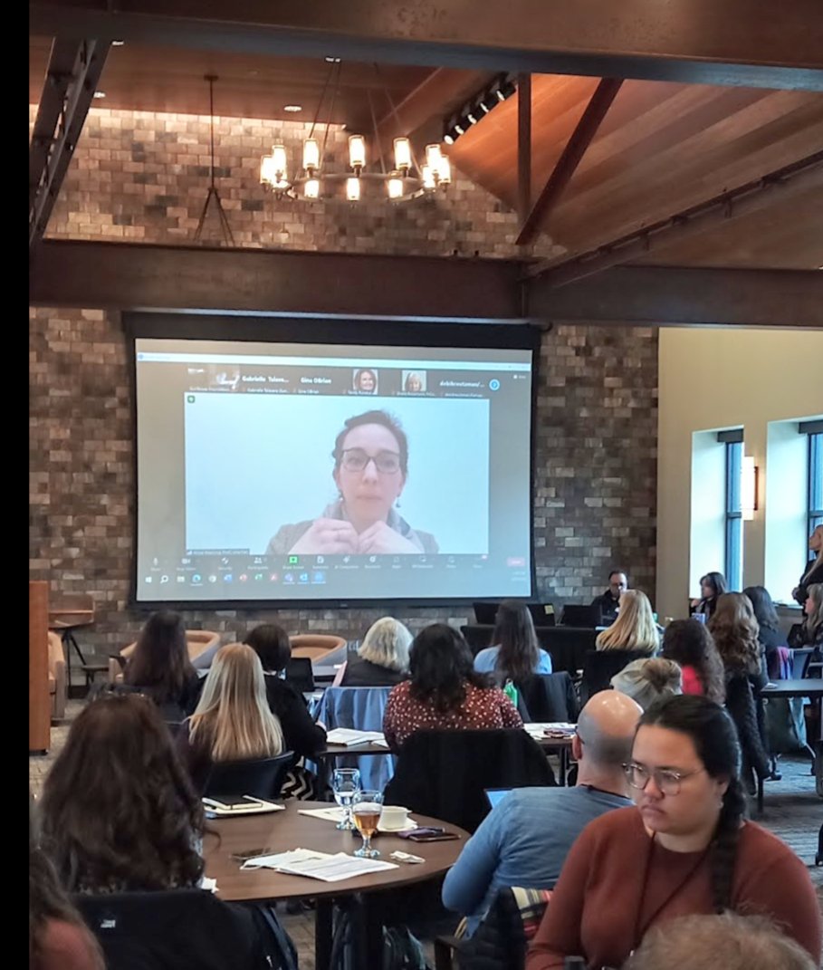 'People eat better, get healthier--what's not to like?' Alissa Wassung of @FIMCoalition speaking persuasively as always on how and why medically tailored meals make lives better. Here in Topeka at conference @AspenFood is holding with our great partners at the @SunflowerFDN.