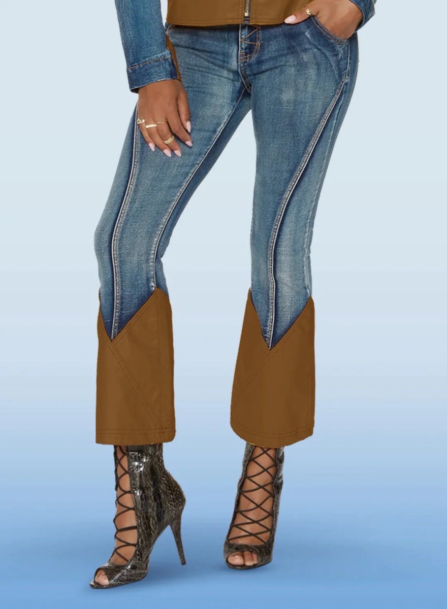 DivasDenFashion's tweet image. DV Jeans 8482 Denim Pant trimmed with Faux Leather 
divasdenfashion.com/products/dv-je… 

#DivasDenFashion #denimjacket #bluejacket #bluedenim #leatherjacket #zippers #petitefashion #dvjeans #curvygirlsrock #fallfashion #brownleather #mystylishcurves #plusstyle #workleisure #blackownbusiness