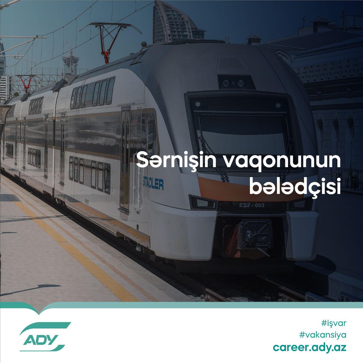 👩🏻Bələdçi olmaq istəyən xanımların nəzərinə! 

Namizədlər aşağıdakı linkə daxıl olaraq ad, soyad və əlaqə nömrəsi xanalarını doldurmaqla qeydiyyatdan keçə bilərlər:

lnkd.in/eFazUvP2