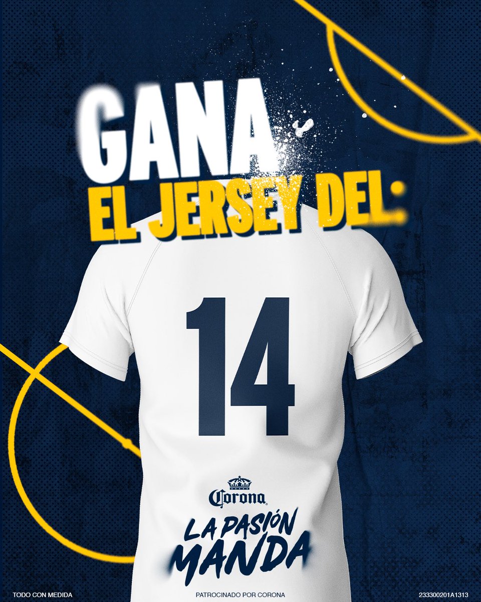 Participa y gana la nueva camiseta del 14 de las 🐐🐐 Cuéntanos cómo Javier mandó en el mundo del fútbol ⚽️ Quién comente más utilizando el HT #LaPasiónManda, será el ganador 🏆 T&C: bit.ly/4b722aq