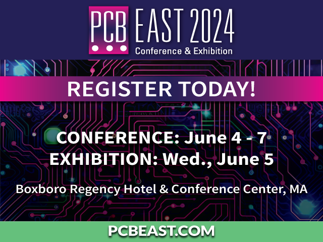 PCEAssociation's tweet photo. Pleased to welcome @summit_pcb, as an exhibitor at PCB East!
Learn about their range of #PCBs and technologies at the #electronics industry's #eastcoast trade show on June 5th in the #greaterboston area
#pcbmanufacturer #HDI #microvias #rigidflex #microwave #semiconductor #flex https://t.co/6tDm15m8Mv