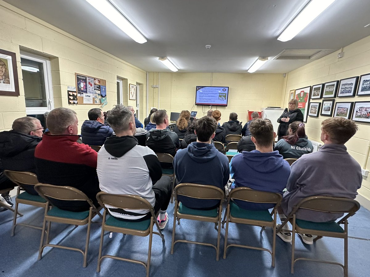 Our underage coaches along with coaches from St Patrick’s Camogie &amp; St Canice LGFA undertake the gaa safeguarding course.