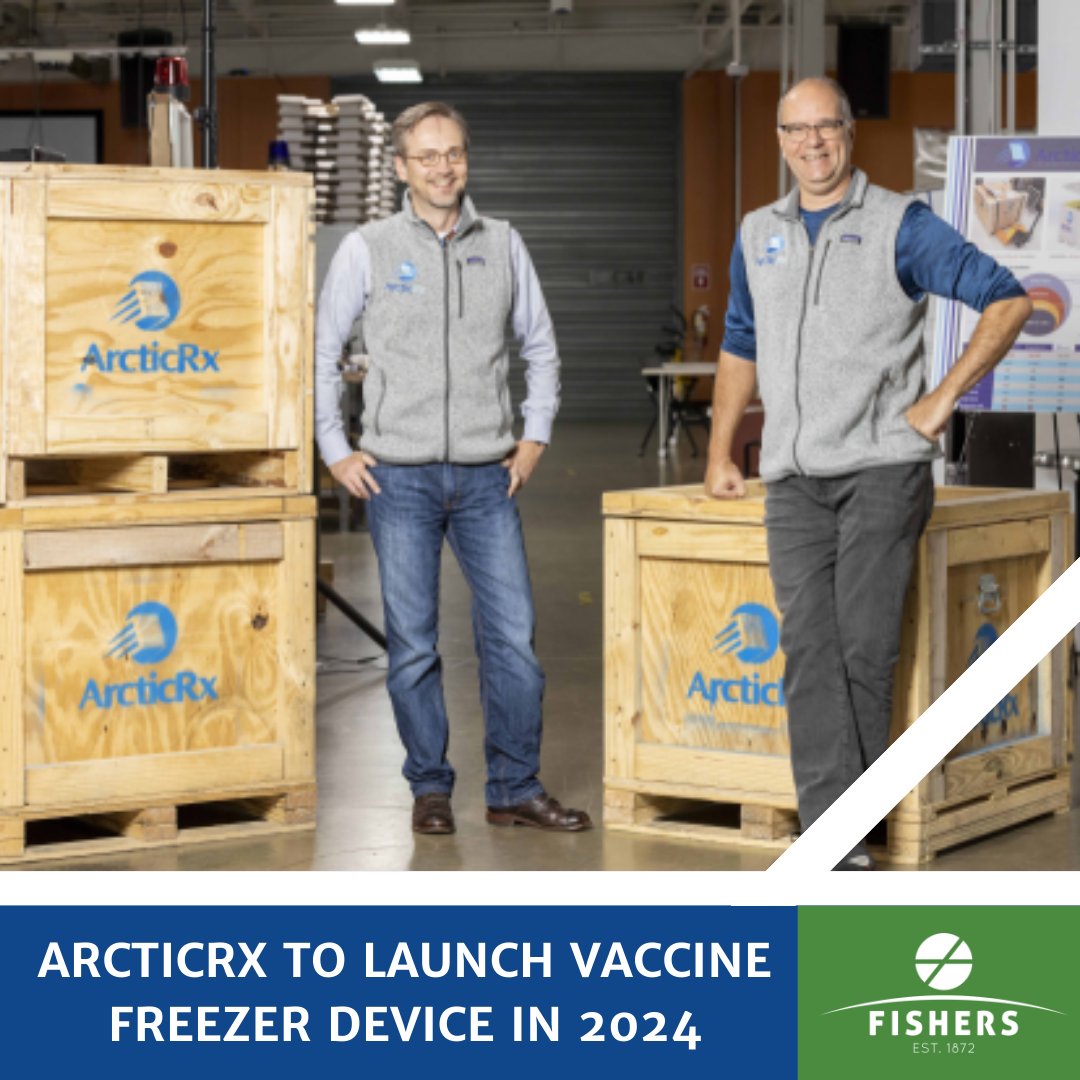 Fishers-based @arcticrx plans to bring their device that safely ships vaccines and other perishable items to market this year. ArcticRX was named the state’s Innovative Small Business of the Year by <a href="/Indiana_EDC/">Indiana Economic Development Corp.</a> in 2023.
#MaketheSmartMove