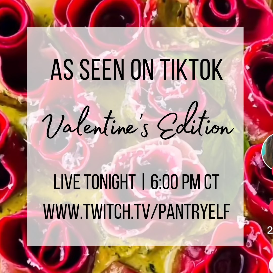 ElfPantry's tweet photo. Going live tonight! Rosevioli with homemade ricotta and spinach mascarpone cream sauce…Plus- Decadent Chocolate Brownies for the Hubby! https://t.co/J0aYYGU7Qx