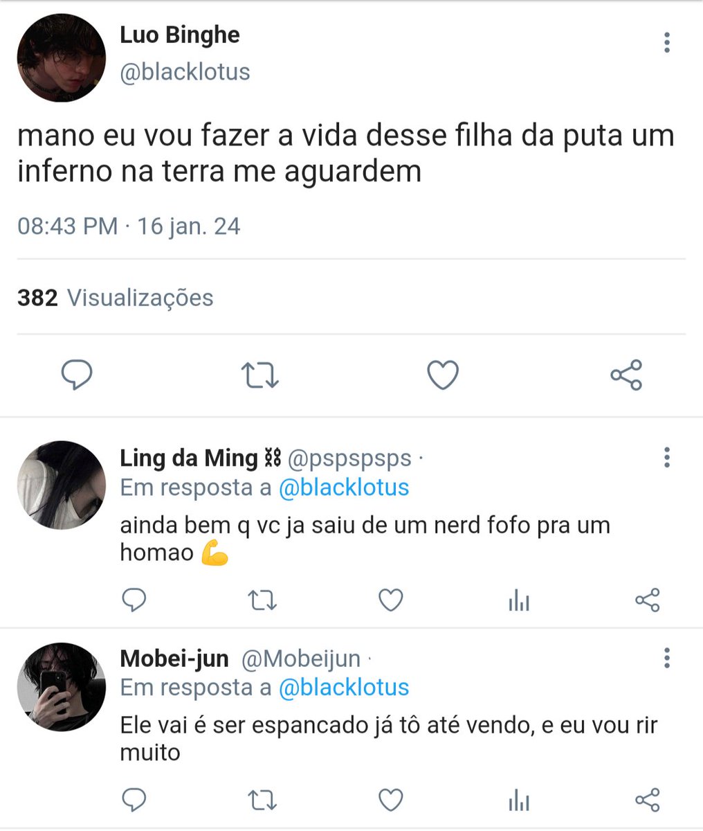 IM30W_'s tweet image. #bingqiu AU onde

Luo Binghe reencontra o professor abusivo que teve no ensino médio agora na faculdade e está decidido a fazer da vida dele um inferno,

Ou
Onde Shen Yuan tem que arcar com as consequências das ações de seu irmão gêmeo DE NOVO.