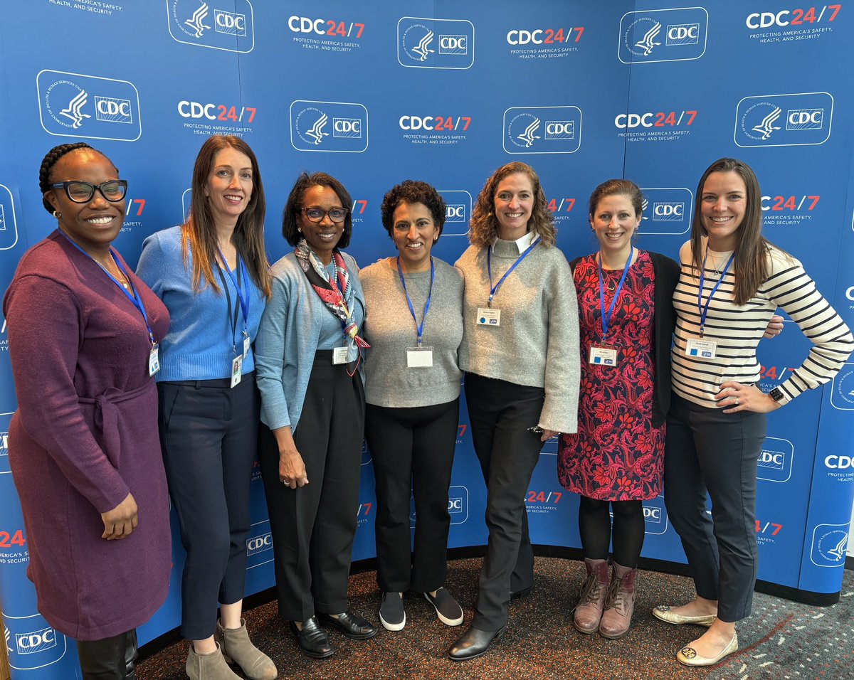 Great couple of days @CDCgov with @acog and @MySMFM working on surveillance plans for pregnancy. Privilege to work with this team and so many brilliant multidisciplinary experts #dreamteam @dukeobgyn @SwamyGeeta @obdocriley @spatterson720