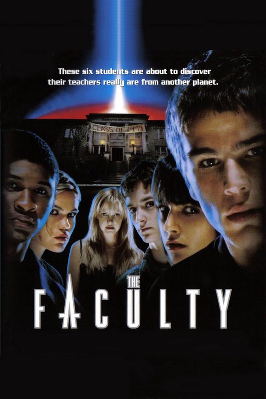 ***NEW TITLE ANNOUNCEMENT*** Coming soon to 4K UHD from Scream Factory The Faculty (1998) 4K UHD MORE INFO TBA To the students at Harrington High, the principal and her posse of teachers have always been a little odd, but lately they’ve been behaving positively alien.