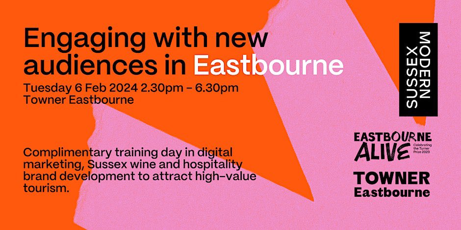 eastbournealive's tweet photo. Great opportunity to network, build your business’ community engagement and brand and get to know local wine and produce! Grab your free tickets now before they’re gone 👇 @SussexModern #EastbourneALIVE
https://t.co/7B9ryrhADB https://t.co/HMHul7Mtjo