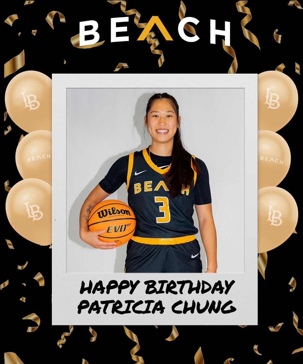Happy Birthday to Patricia Chung!!🎉🎈🎉🥳🎉

#GoBeach