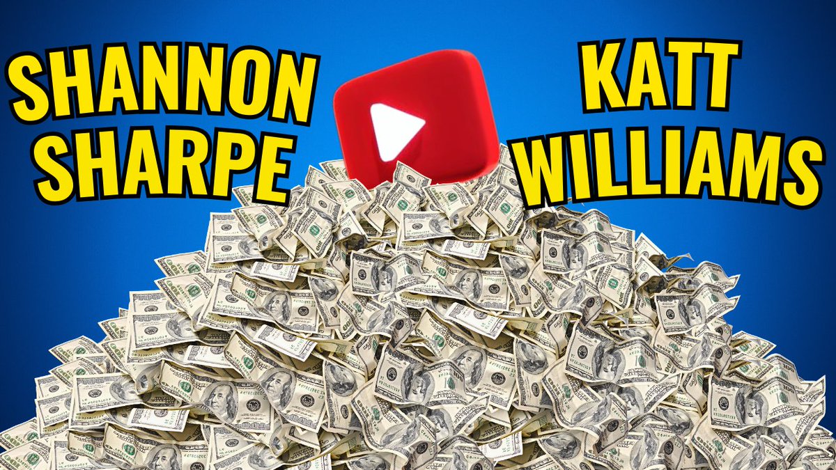 JustNotified's tweet photo. Here's how much Youtube paid Shannon Sharpe &amp; Katt Williams. Linked below:
https://t.co/1MSwxeX1Lr https://t.co/HvwxE1DppN