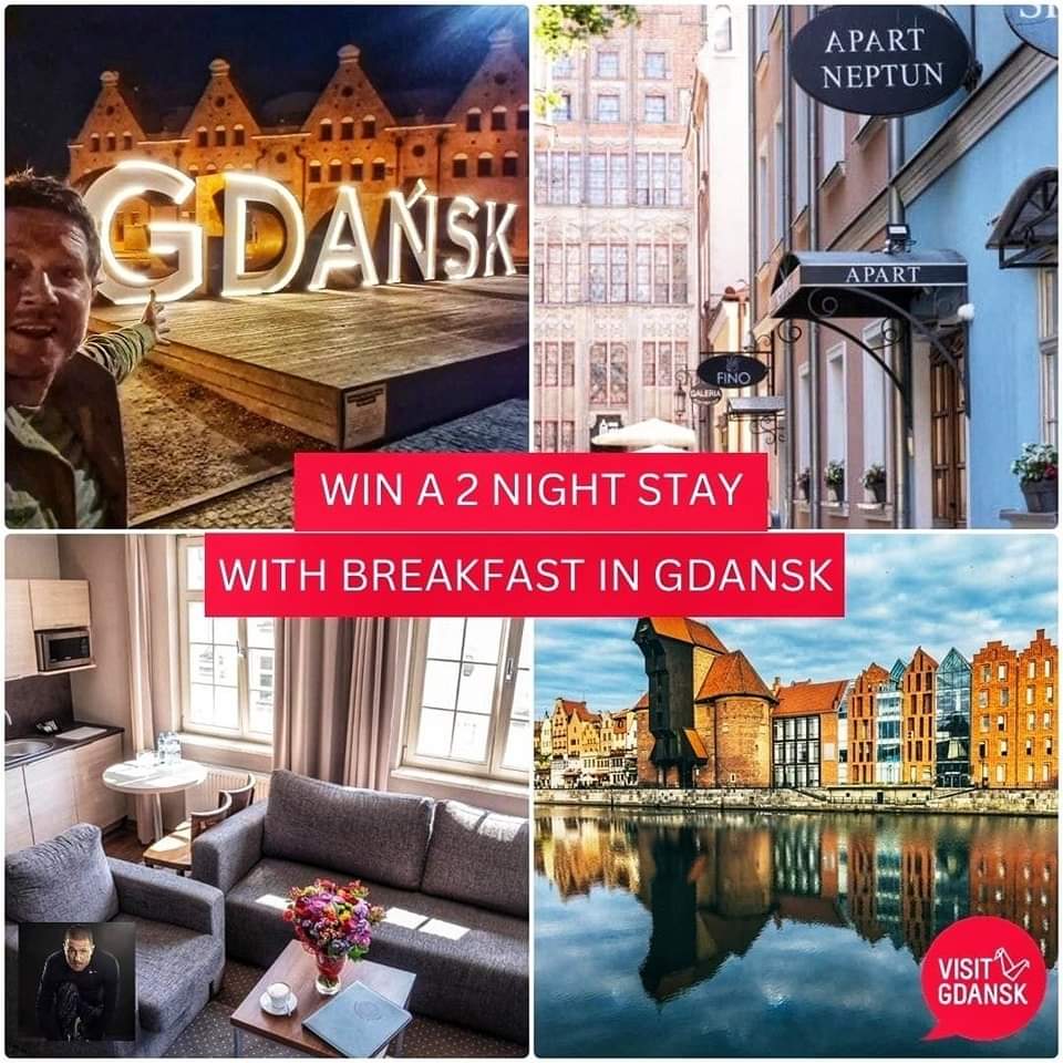 🇵🇱 WIN A 2x NIGHT STAY IN GDANSK, POLAND  🇵🇱
(Worth £250)

✈️  LIKE
✈️  RETWEET
✈️  FOLLOW <a href="/TheWiganRunner/">The Wigan Runner</a> 🙋🏻‍♂️

Iv teamed up w/ ApartNeptune 🏤 &amp; Visit Gdansk 2 #Giveaway a Stay in <a href="/gdansk/">Miasto Gdańsk</a> 🇵🇱 

📆 Winner Sun 📆

#Competition #Poland #Prize #Holiday #Winter #Travel #WIN #Retweet