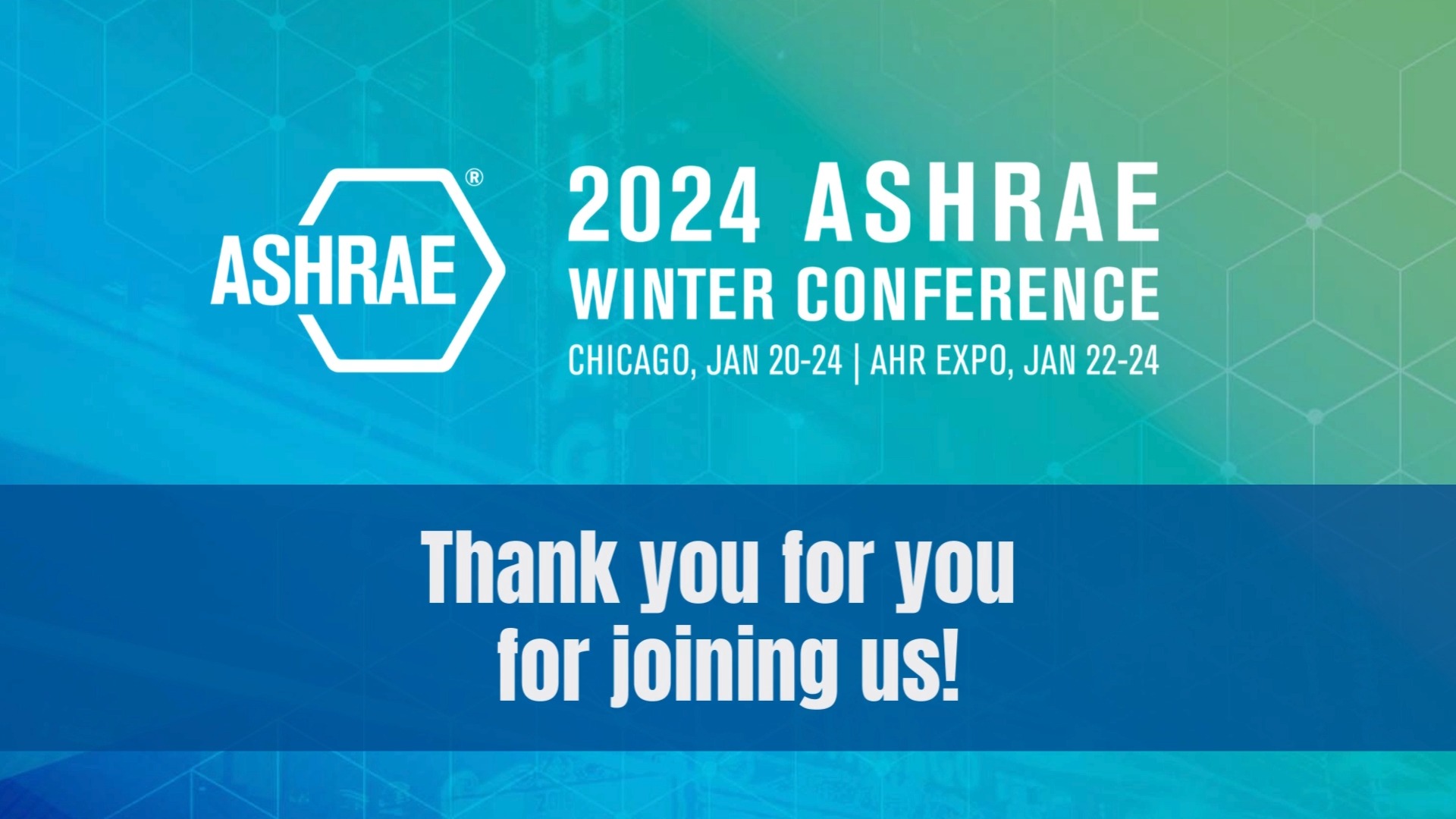 Ashrae Winter Conference 2024 Video Pier Ulrica