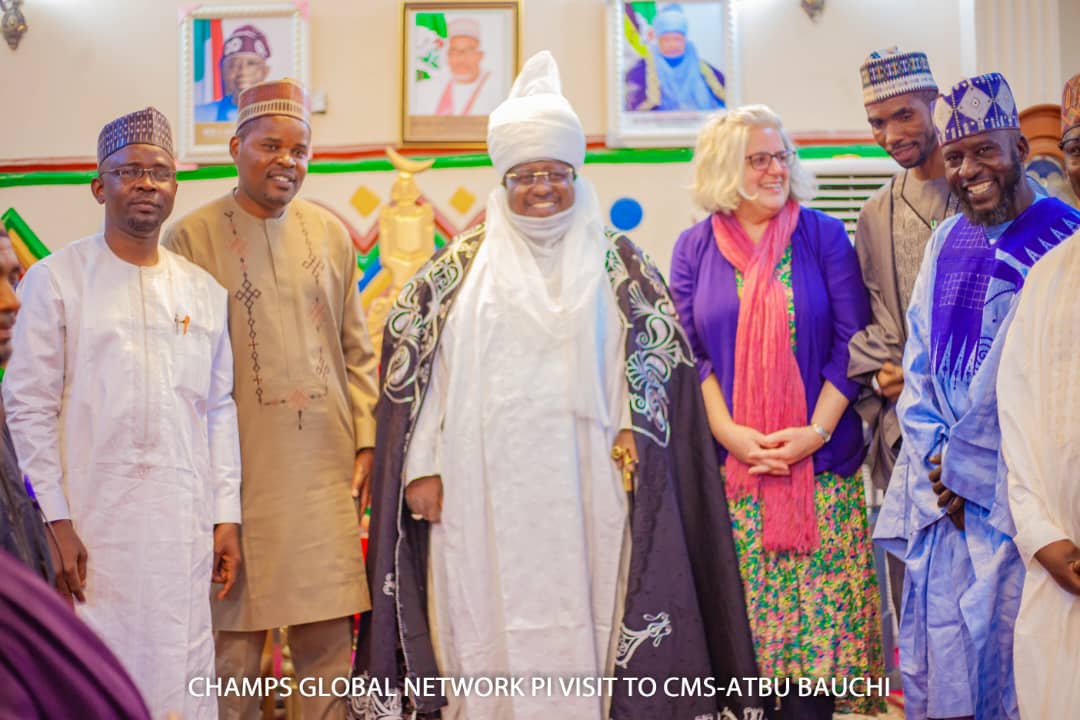 We remain indebted to the CMD ATBUTH, The VC ATBU, The Emir of Bauchi, The WHO NE Zone, The Madakin Kafin Madaki, General Hospital Bayara, Domiciliary PHC, MSF Hospital and CHAMPS Bauchi catchment area for the warm reception to our visitors from Emory University <a href="/CHAMPS_Health/">CHAMPS</a>