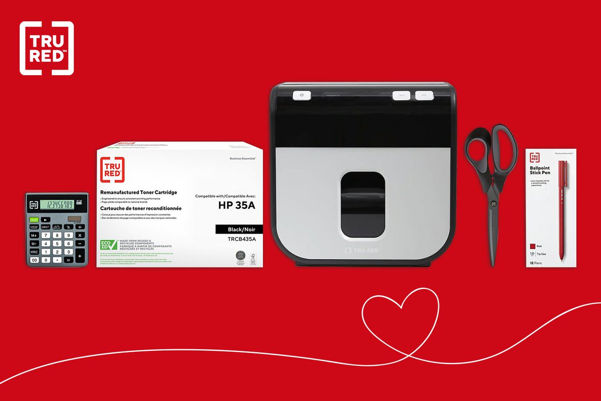 Find your True Love with TRU RED products! Designed to help you brainstorm, collaborate with your team, and drive results, from spark to finish! Check out our collection: shop.beatties.com/search.do?cc=8…