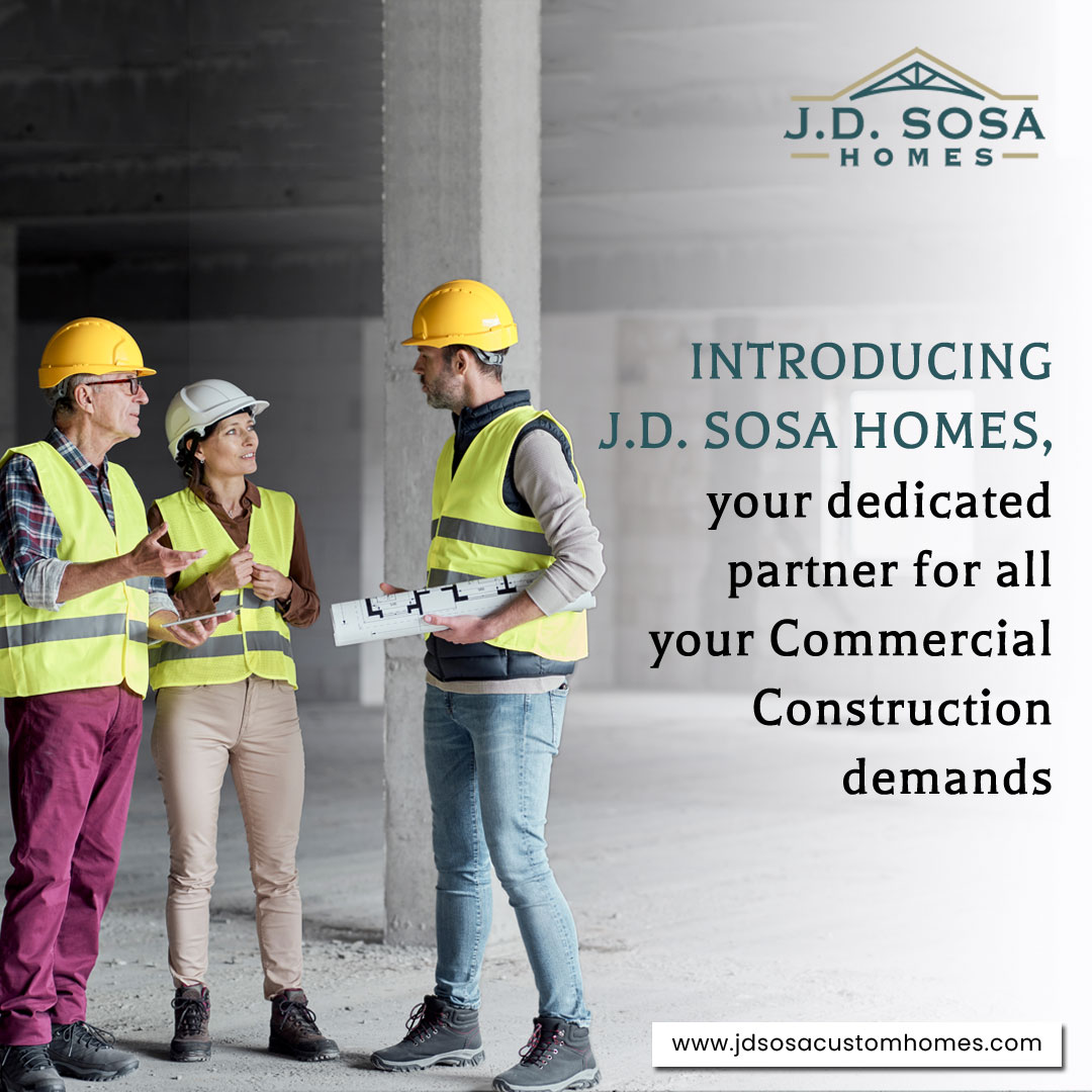 JDSosaHomes's tweet photo. Introducing J.D. Sosa Homes, your dedicated partner for all your #CommercialConstruction demands. Whether you're confronting intricate commercial challenges or seeking expert advice, our team of professionals is here to guide you.
https://t.co/sznepvyYxQ https://t.co/dFJfA099Pz