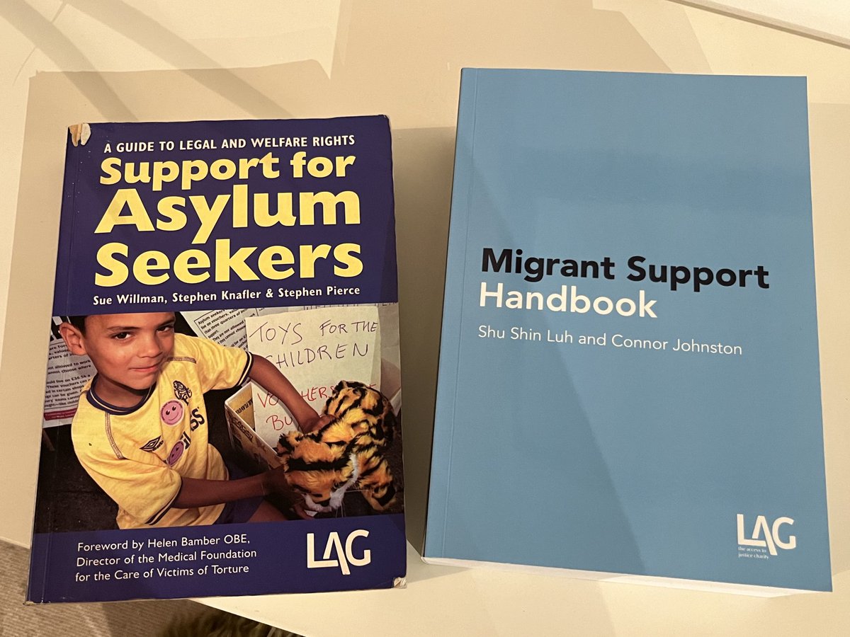 22years of defending migrants rights thanks ⁦@LegalActionGrp⁩ - get your copy of ⁦@shushinluh⁩ and ⁦@connordjohnston⁩ amazing handbook and continue the struggle! ⁦@dpg_law⁩ ⁦@DoughtyStPublic⁩ ⁦@gardencourtlaw⁩