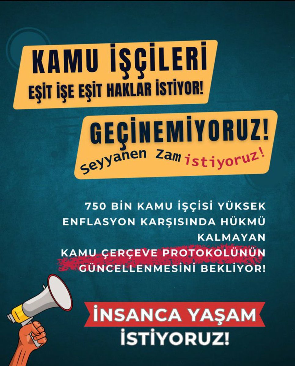Turgut ASLAN (@23turgutaslan) on Twitter photo #Kamuişçisi
#Kamuiscisineyuzde49
<a href="/turkiskonf/">TÜRK-İŞ</a>
<a href="/csgbakanligi/">T.C. Çalışma ve Sosyal Güvenlik Bakanlığı</a>
<a href="/isikhanvedat/">Prof. Dr. Vedat Işıkhan</a>
<a href="/_cevdetyilmaz/">Cevdet Yılmaz</a>
<a href="/RTErdogan/">Recep Tayyip Erdoğan</a> #Kamuişçisi
#Kamuiscisineyuzde49
<a href="/turkiskonf/">TÜRK-İŞ</a>
<a href="/csgbakanligi/">T.C. Çalışma ve Sosyal Güvenlik Bakanlığı</a>
<a href="/isikhanvedat/">Prof. Dr. Vedat Işıkhan</a>
<a href="/_cevdetyilmaz/">Cevdet Yılmaz</a>
<a href="/RTErdogan/">Recep Tayyip Erdoğan</a>