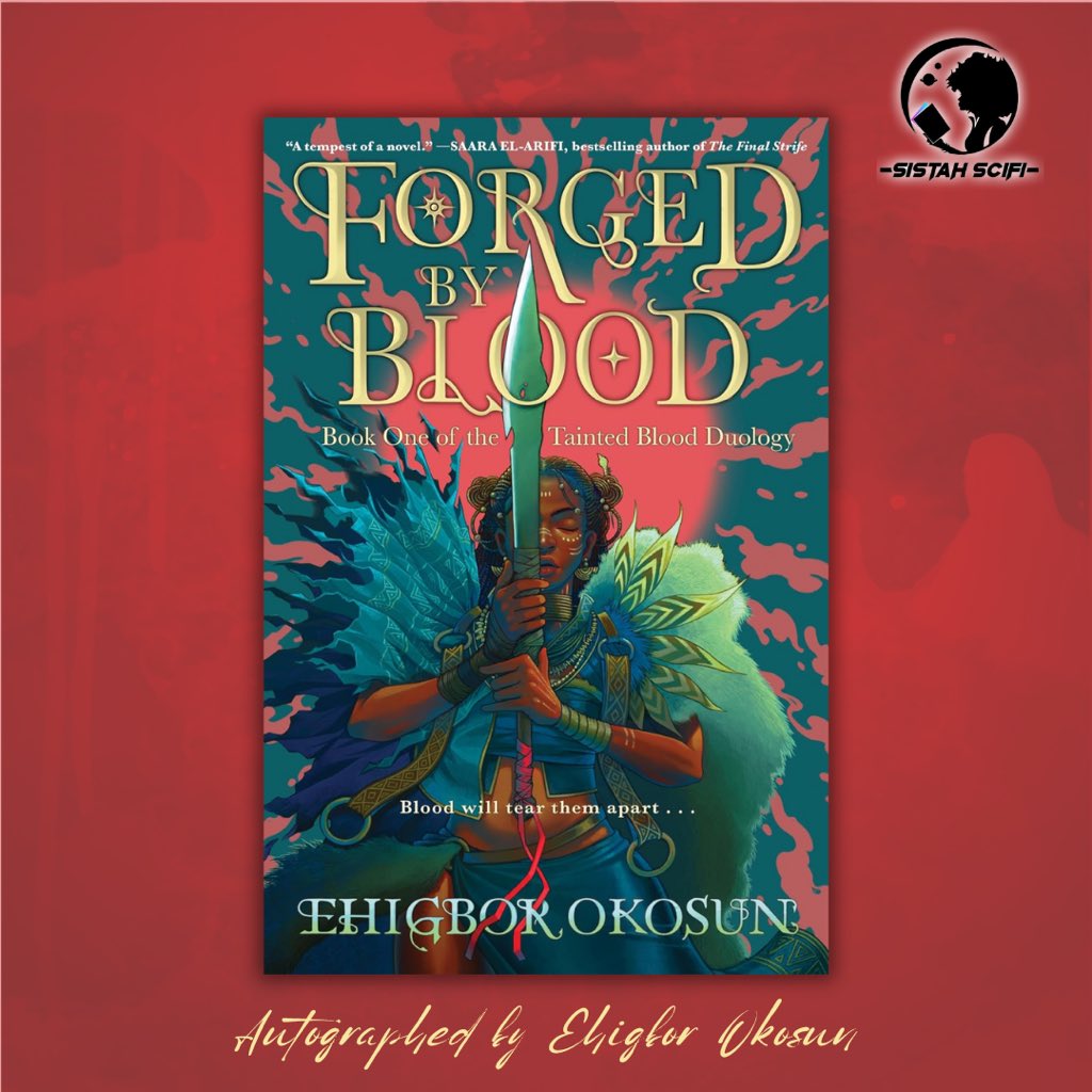 Embark on an enchanting journey with 'Forged by Blood,' where magic intertwines with rebellion in a realm of danger and desire! Purchase your own SIGNED copy of Forged By Blood by @Ask_Heebs (published by @HarperVoyagerUS) here👉: bit.ly/3Xms2bi