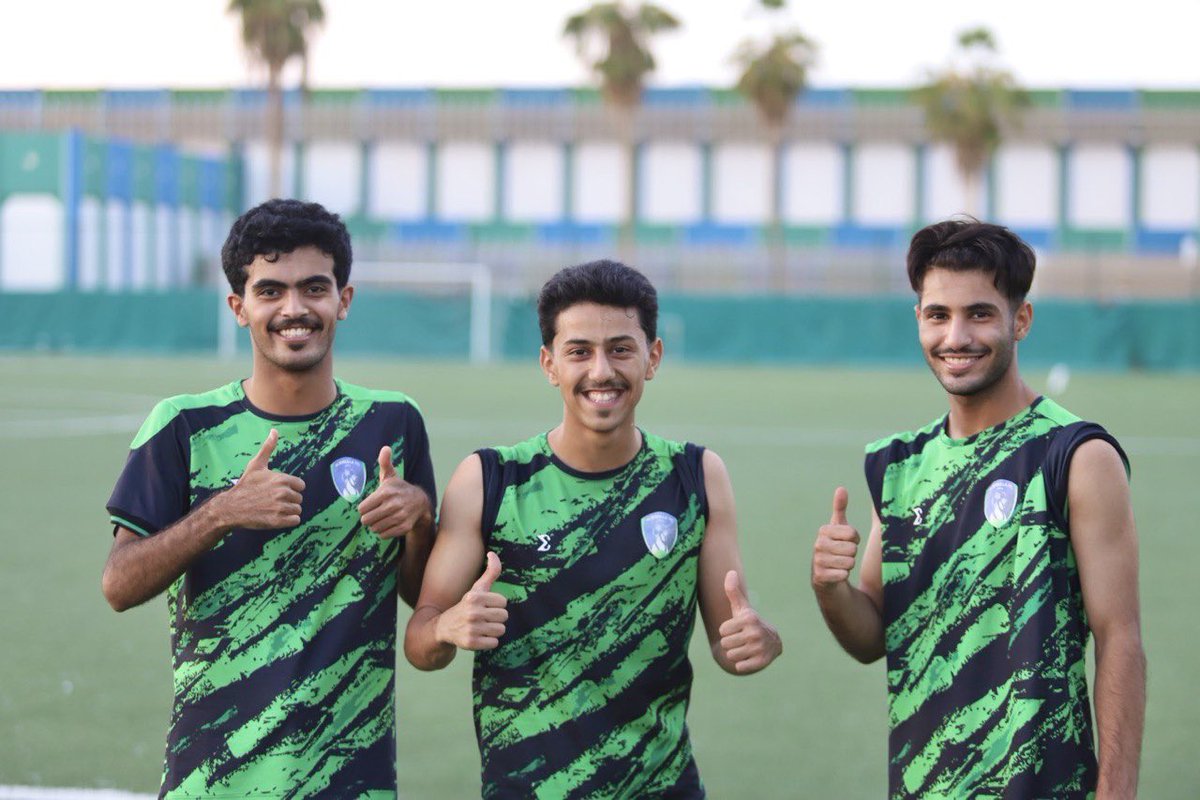 alshullaclub's tweet photo. 📸|| من تمرين #شباب_الشعلة 💚💙 https://t.co/qHI7h7bTRg