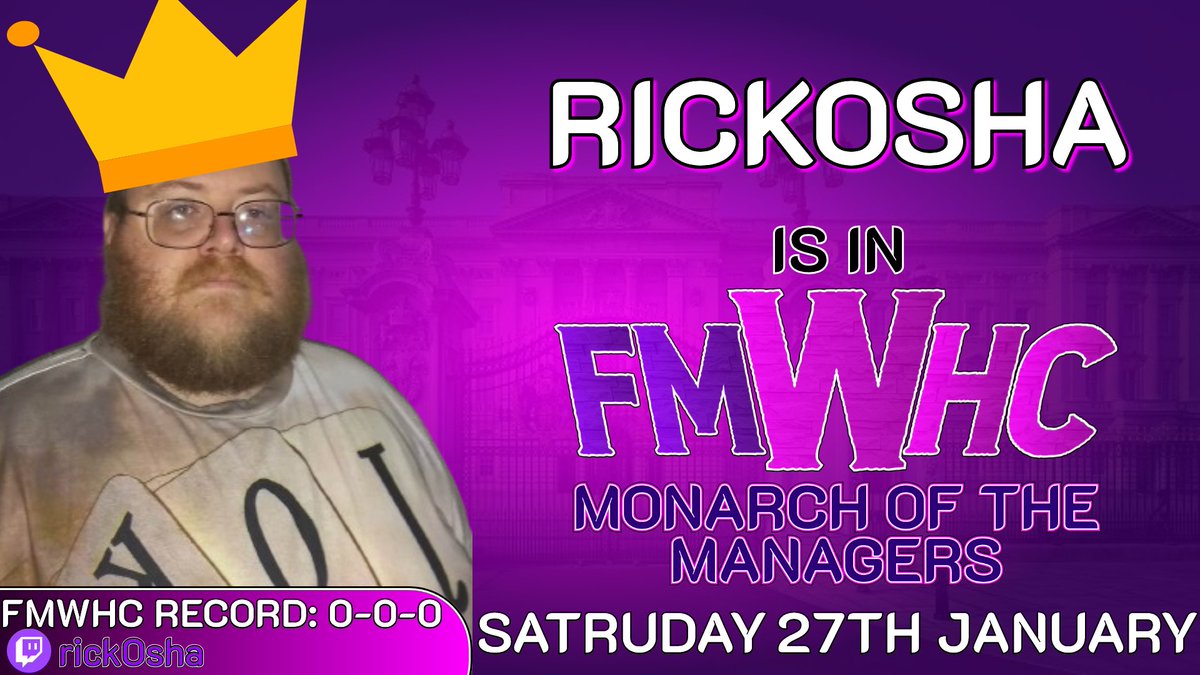 All tournaments need a Norfolk resident (This is definitely true and not a biased statement) @rick0shafm makes his FMWHC debut, but is that shirt a prediction of a royal future? #FMWHC