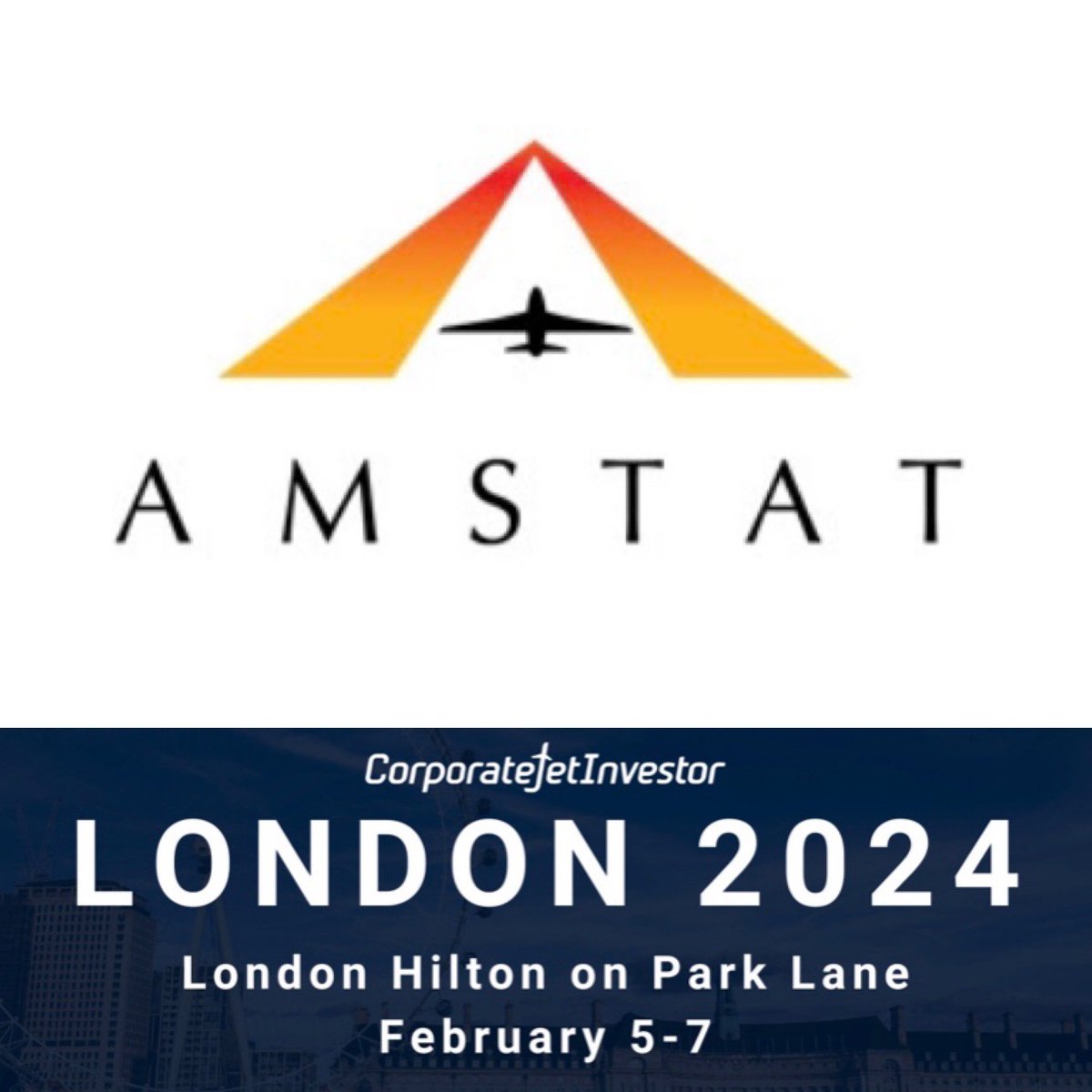 AMSTAT will be at CJI London 2024! Who will we see there?

#cjilondon2024 #corporatejetinvestor #amstat #aircraft #aviation #businessaviation #bizav #privateaviation #aviationlife #aviationdaily #jet #jets #jetset #privatejet #turboprop #turbine #heli #helicopter #january