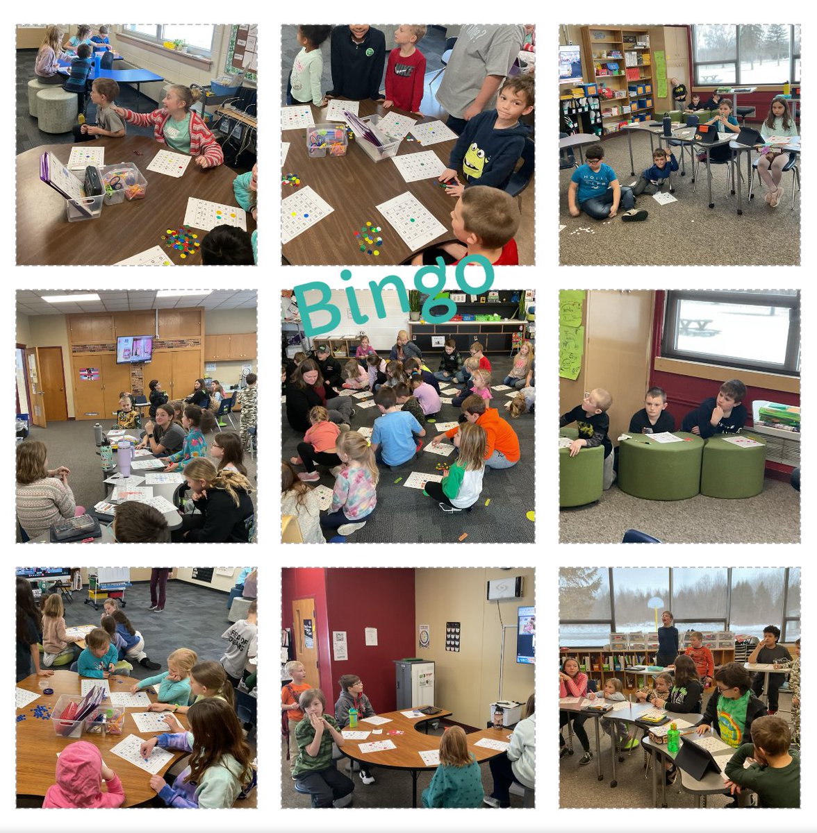 All school BINGO today for filling up our PBIS Raider Expectation board. Way to go Fairview!!! <a href="/PCSD_FV/">Fairview Elementary</a> <a href="/pcsd/">Pulaski Community School District</a> #RaiderStrong