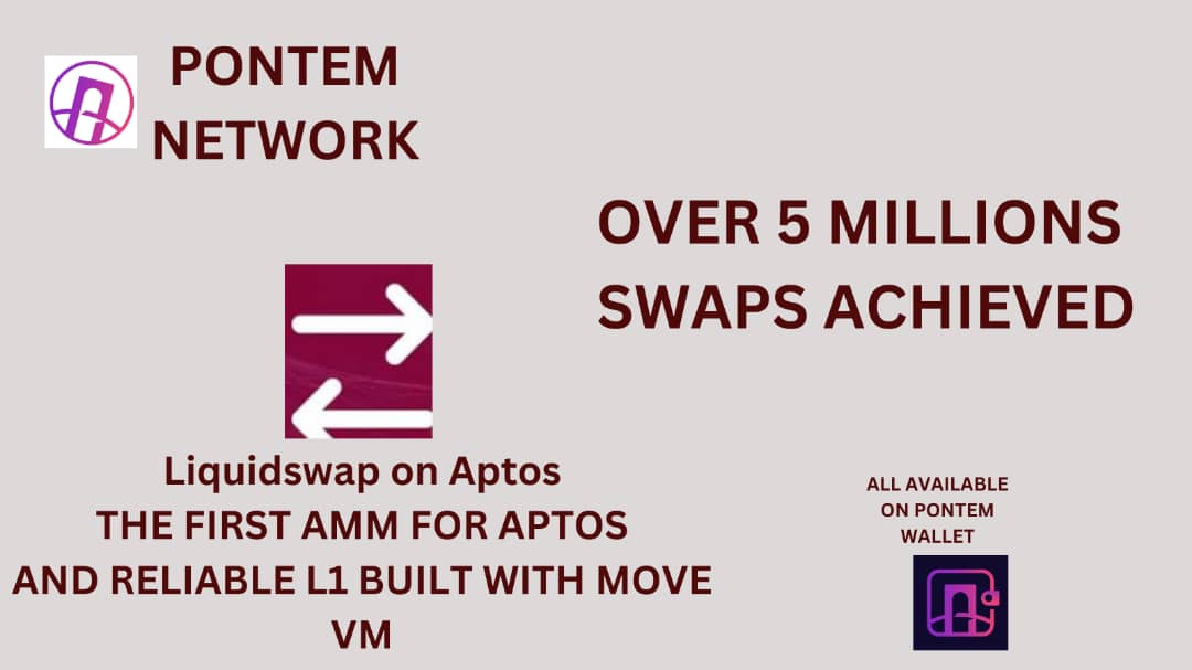 Explore the liquidity frontier with Pontem Network's Liquid Swap feature!
Seamlessly swap assets, maximize your staking potential, and ride the wave of decentralized finance innovation! <a href="/PontemNetwork/">Pontem Labs</a>