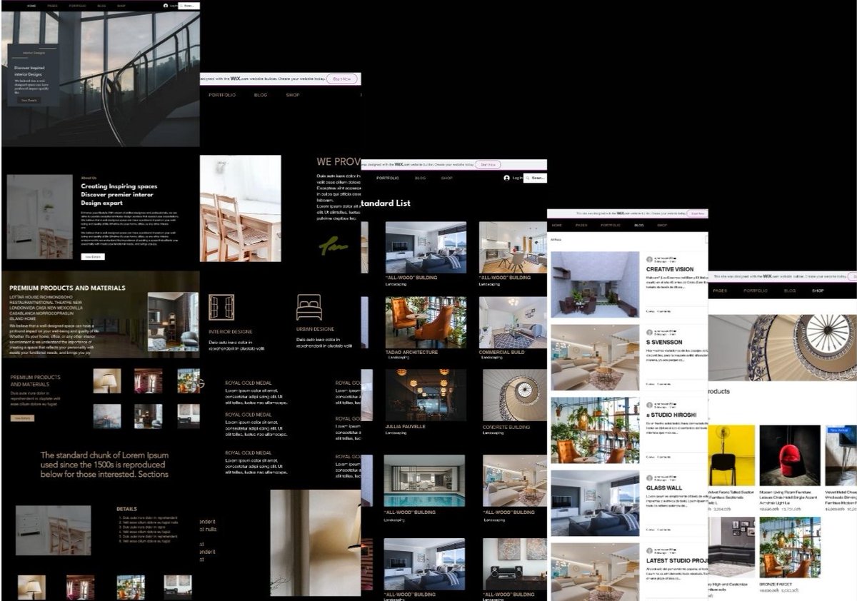 🏢Inrerior Design🏢
🌐This website is made by 'Wix'
🚀View live website: shorturl.at/adzOT
🌐Order Now🌐
shorturl.at/mwzAN
Fiverr profile link: shorturl.at/fjO24

#wix #wixwebsite #webdevelopment #Scratch #branding #socialmediamanagemet #design #interiorwebsite