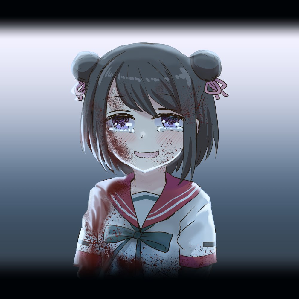 「黒江さんは作り笑いが下手だよねって言われちゃう黒江ちゃん」|ウサ小のイラスト