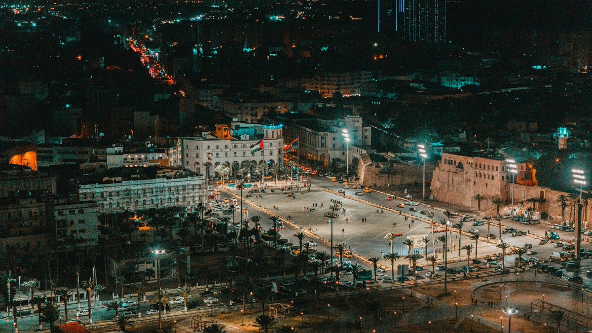 #Tripoli tonight ❤️ #libya by my drone