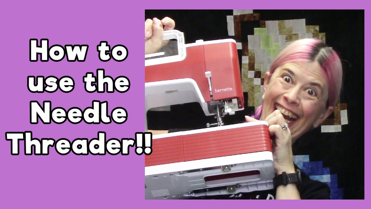 quiltoni's tweet image. A new YouTube video is up!!

Let&apos;s see how to use the needle threader!! It&apos;s easier than you think! 

youtu.be/Gzvq-QwZYMI

#sewing #quilting #needlethreader #easysewing #easyquilting #gettoknowyourmachine
