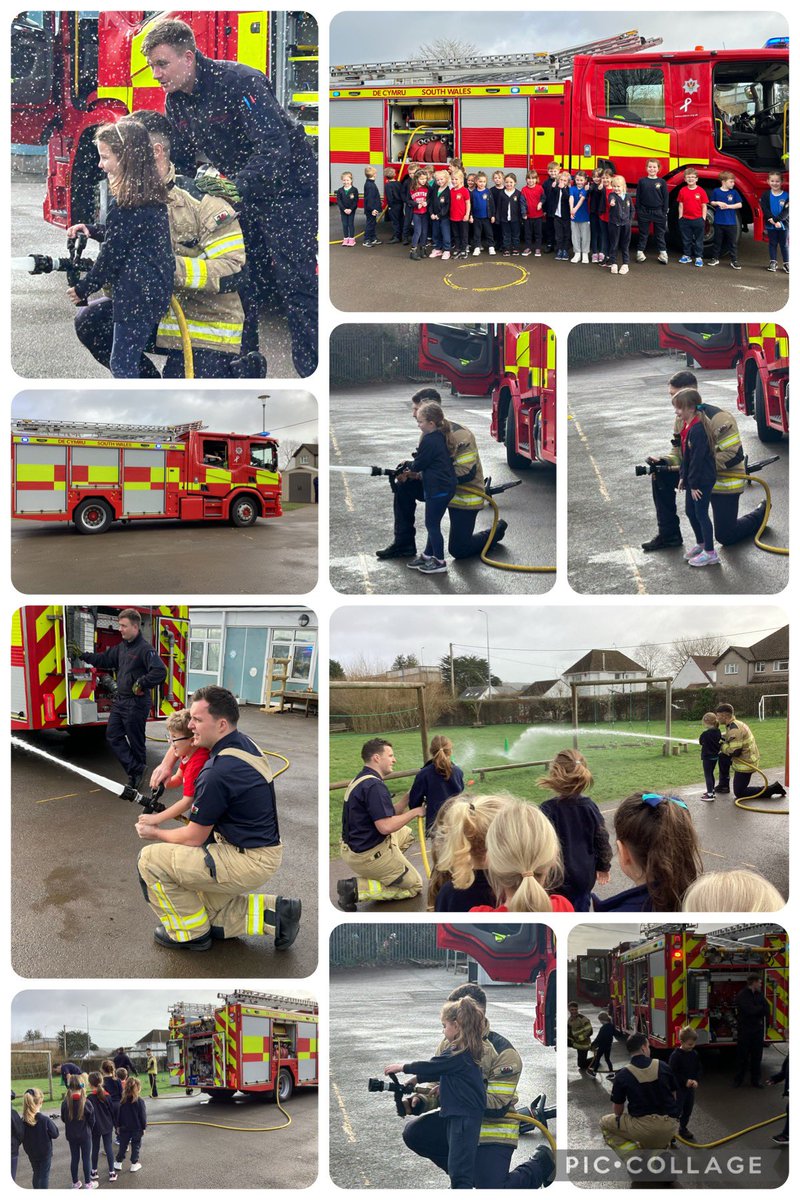 GwenfoCWPrimary's tweet image. Diolch to Firefighter Case and his crew for coming in to visit us today! 🧑‍🚒 #GwenfoY1 loved finding out what it is like to be a firefighter 🚒 🔥 We had so much fun! #worldofworkweek