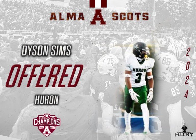 #AGTG After an amazing visit and conversation with @Ryan_Ettinger1 i’m blessed to receive and offer to @AlmaScotsFB!