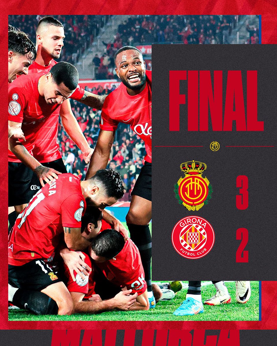 RCD_Mallorca's tweet photo. ESTAMOS EN 𝐒𝐄𝐌𝐈𝐅𝐈𝐍𝐀𝐋𝐄𝐒 ❤️‍🔥🏆 https://t.co/Whti3YQUCu