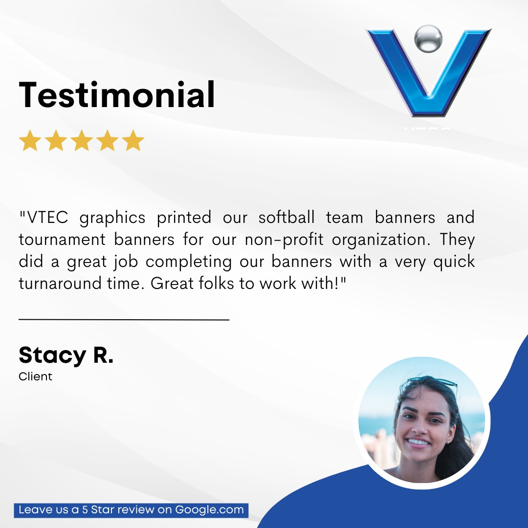VTECgraphics's tweet photo. Thank you, Stacy, for writing us on Google! Every customer's experience is important to us at VTEC.
Come stop by to resolve your graphic design &amp; print needs.
#marketing #corporateprinting #commercialprinting #plymouthmichigan #livoniamichigan https://t.co/wMqXmAN7gX