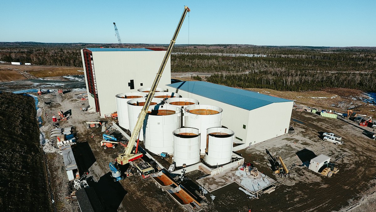 sseinc's tweet photo. PROJECT SHOWCASE
Project: Moose River Gold Mine Project
Location: Moose River, Nova Scotia

Details: The project involved designing &amp; building the truck warehouse &amp; process building, &amp; installing the internal structure.

Learn more: https://t.co/pmScOBzpxZ

#SSE #projects #mining https://t.co/Rv1q5gVI3n