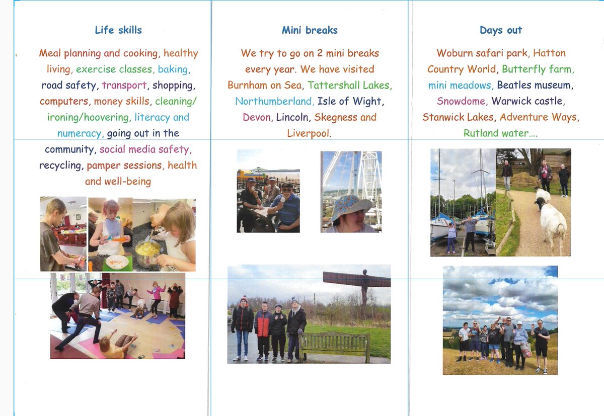 southbrook2016's tweet photo. Independence For Me In Daventry last year went on Holiday twice, Have slept in the National Sea Life Centre B'ham, they cook, going swimming, do cooking   and much more. Phone up Karen or Michelle for further information. https://t.co/RTF1qkMBlG