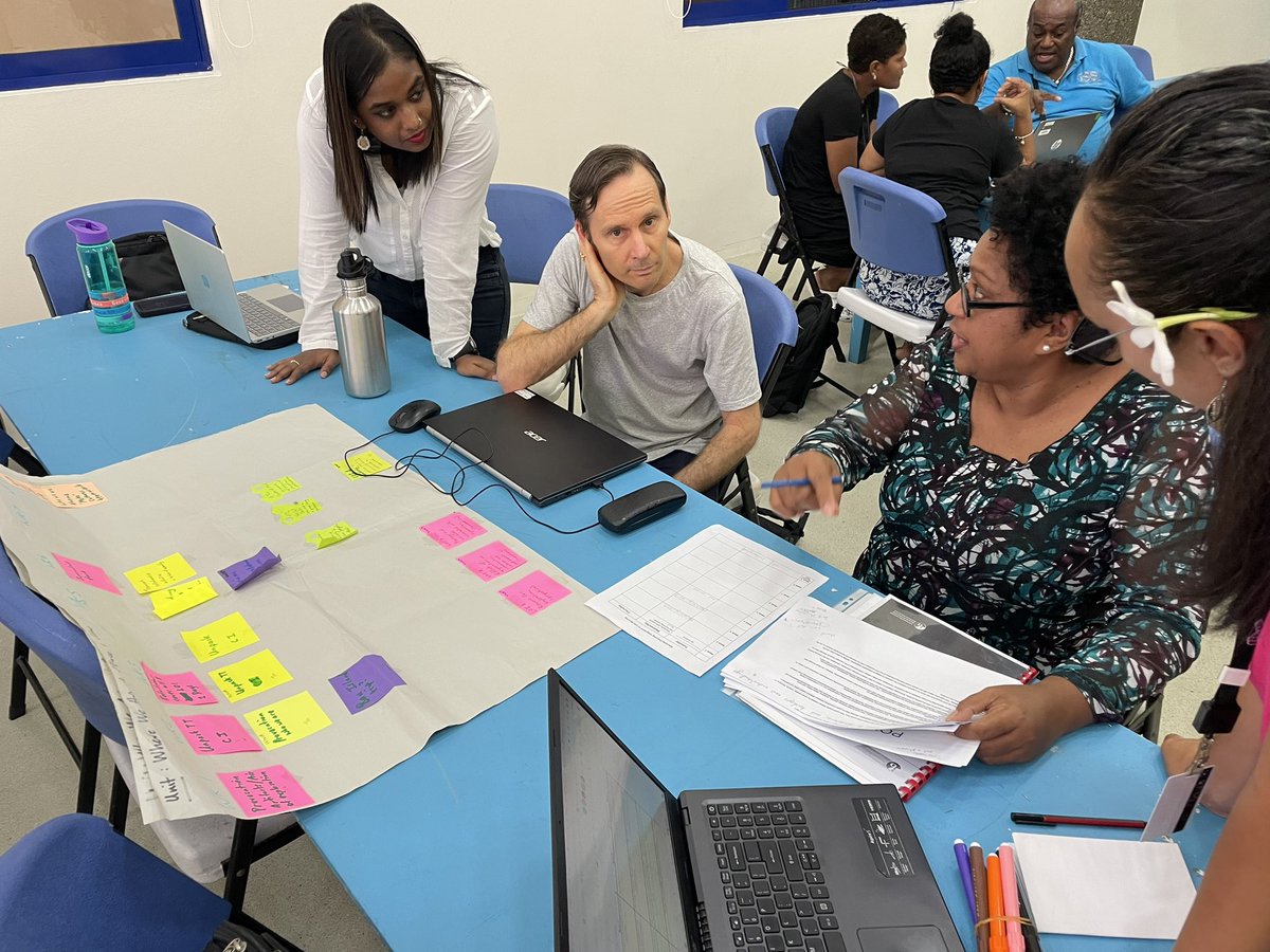 DanseyRenee's tweet photo. #collaborative planning under way. In our schedule we have 3 blocks for UOI integration with homeroom and specialist. We took away away the timetables structure this year and gave it back to the specialist to integrate authenticity where they see the need. #issfj #pyp #sst https://t.co/rO6MmihyMN
