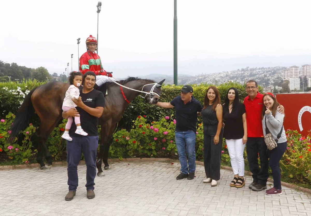 ¡Debut y triunfo en Chile para Sister Maha! 💪🏼 La hija de #AmericanPharoah y Spirit Of The Dawn, crianza americana de @HarasSumaya, cumplió un impecable estreno al imponerse por 4 cuerpos en un hándicap de 1.000 metros corrido hoy en @V_Sporting. ¡Felicidades al #TeamSumaya! 🥳