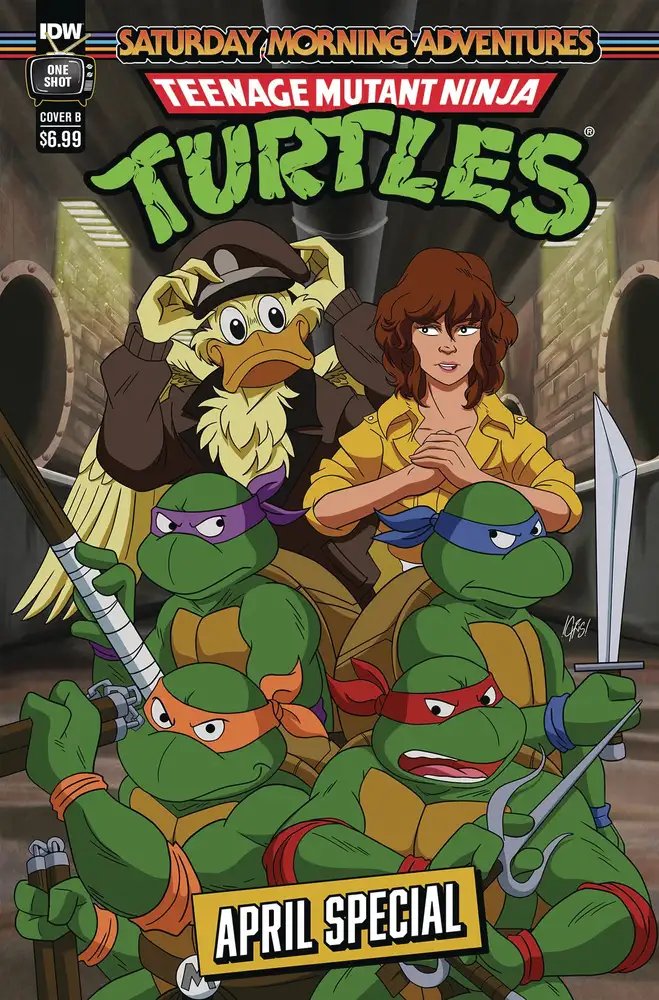 mistajonz's tweet image. ✨Guessing since it&apos;s listed on comic shop websites it&apos;s safe to post, but this is my first official Teenage Mutant Ninja Turtles comic book cover, releasing in April! Thanks again to Jeff, Thea, IDW and everyone!✨