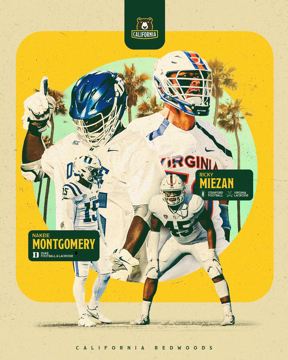 PLLRedwoods's tweet image. Plenty of strength and firepower coming with us to Champ Series 💪👀

D1 football 🤝 D1 lacrosse 
@naklemore 
@rickymiezan